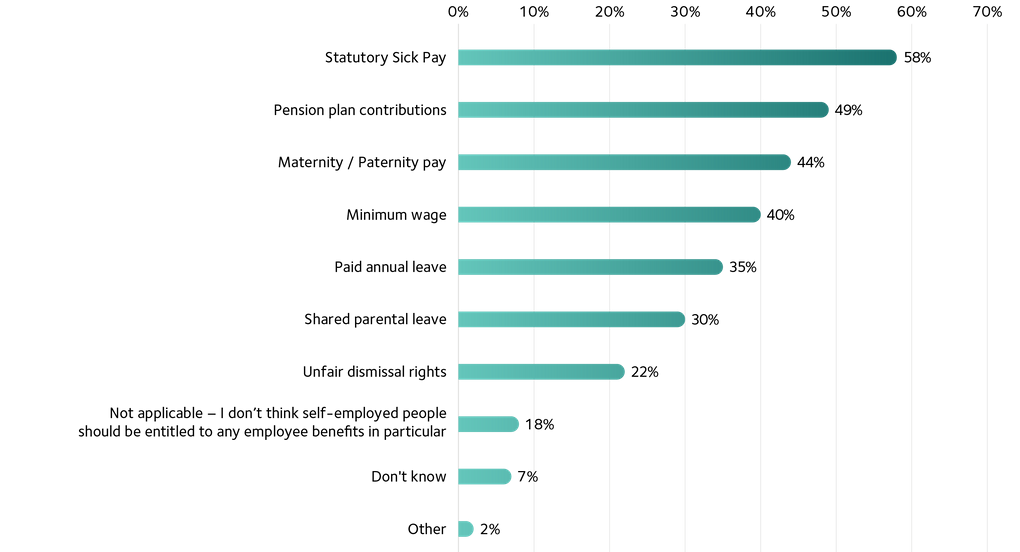 Supporting the self employed Graph03