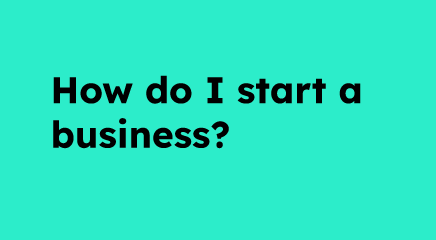 How do i start my business